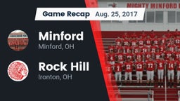 Recap: Minford  vs. Rock Hill  2017