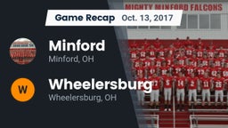 Recap: Minford  vs. Wheelersburg  2017