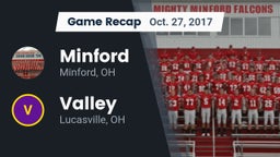 Recap: Minford  vs. Valley  2017