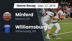 Recap: Minford  vs. Williamsburg  2018