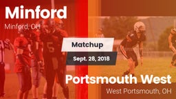 Matchup: Minford vs. Portsmouth West  2018