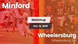 Matchup: Minford vs. Wheelersburg  2018