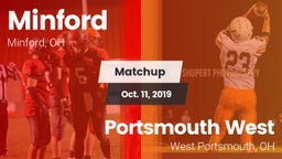 Matchup: Minford vs. Portsmouth West  2019