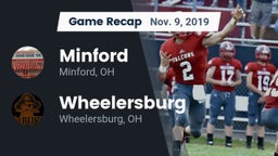 Recap: Minford  vs. Wheelersburg  2019