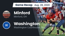 Recap: Minford  vs. Washington  2020