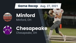 Recap: Minford  vs. Chesapeake  2021