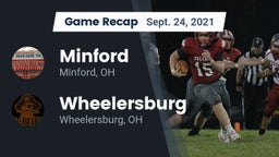 Recap: Minford  vs. Wheelersburg  2021