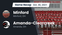 Recap: Minford  vs. Amanda-Clearcreek  2021