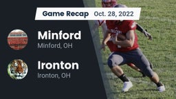 Recap: Minford  vs. Ironton  2022