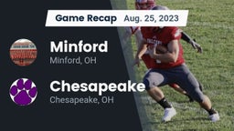 Recap: Minford  vs. Chesapeake  2023