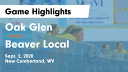 Oak Glen  vs Beaver Local Game Highlights - Sept. 2, 2020
