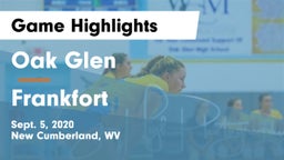 Oak Glen  vs Frankfort  Game Highlights - Sept. 5, 2020