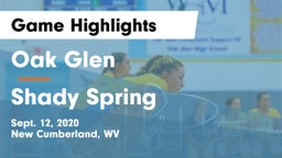 Oak Glen  vs Shady Spring  Game Highlights - Sept. 12, 2020
