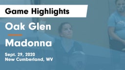 Oak Glen  vs Madonna  Game Highlights - Sept. 29, 2020