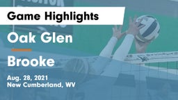 Oak Glen  vs Brooke  Game Highlights - Aug. 28, 2021