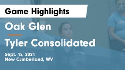 Oak Glen  vs Tyler Consolidated Game Highlights - Sept. 15, 2021