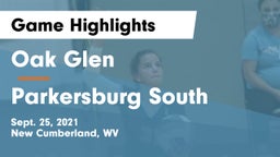 Oak Glen  vs Parkersburg South Game Highlights - Sept. 25, 2021