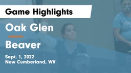 Oak Glen  vs Beaver  Game Highlights - Sept. 1, 2022