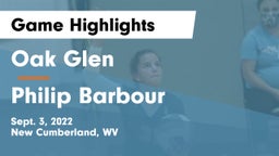 Oak Glen  vs Philip Barbour  Game Highlights - Sept. 3, 2022