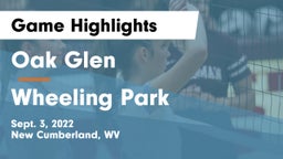 Oak Glen  vs Wheeling Park Game Highlights - Sept. 3, 2022