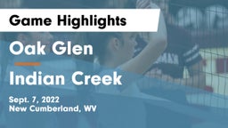 Oak Glen  vs Indian Creek Game Highlights - Sept. 7, 2022