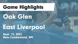 Oak Glen  vs East Liverpool  Game Highlights - Sept. 13, 2022