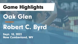 Oak Glen  vs Robert C. Byrd  Game Highlights - Sept. 10, 2022
