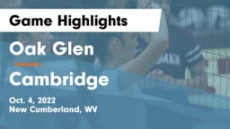 Oak Glen  vs Cambridge  Game Highlights - Oct. 4, 2022
