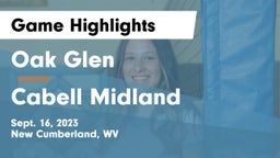 Oak Glen  vs Cabell Midland  Game Highlights - Sept. 16, 2023