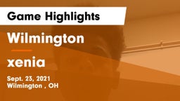 Wilmington  vs xenia Game Highlights - Sept. 23, 2021