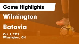 Wilmington  vs Batavia  Game Highlights - Oct. 4, 2022