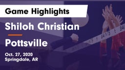 Shiloh Christian  vs Pottsville Game Highlights - Oct. 27, 2020