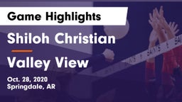 Shiloh Christian  vs Valley View Game Highlights - Oct. 28, 2020