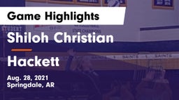 Shiloh Christian  vs Hackett Game Highlights - Aug. 28, 2021