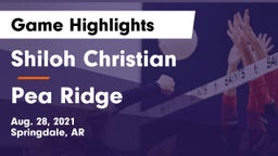 Shiloh Christian  vs Pea Ridge Game Highlights - Aug. 28, 2021