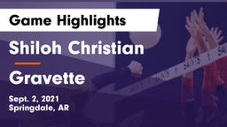 Shiloh Christian  vs Gravette  Game Highlights - Sept. 2, 2021