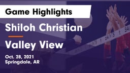 Shiloh Christian  vs Valley View  Game Highlights - Oct. 28, 2021