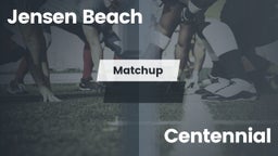 Matchup: Jensen Beach vs. Centennial 2016