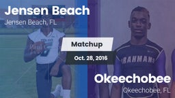 Matchup: Jensen Beach vs. Okeechobee  2016
