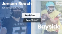 Matchup: Jensen Beach vs. Bayside  2017