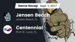 Recap: Jensen Beach  vs. Centennial  2017