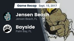 Recap: Jensen Beach  vs. Bayside  2017