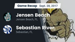 Recap: Jensen Beach  vs. Sebastian River  2017