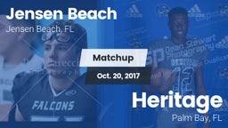 Matchup: Jensen Beach vs. Heritage  2017