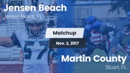 Matchup: Jensen Beach vs. Martin County  2017