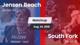 Matchup: Jensen Beach vs. South Fork  2018