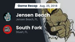 Recap: Jensen Beach  vs. South Fork  2018