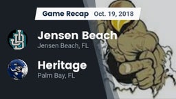 Recap: Jensen Beach  vs. Heritage  2018