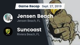 Recap: Jensen Beach  vs. Suncoast  2019