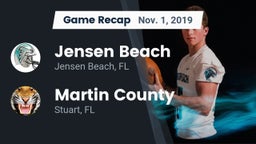 Recap: Jensen Beach  vs. Martin County  2019